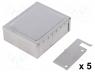 392.16 - Enclosure  shielding, X 68mm, Y 83mm, Z 28mm, with compartment
