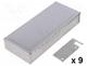394.16 - Enclosure  shielding, X 68mm, Y 161mm, Z 28mm, with compartment