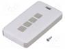 13124.30 - Enclosure  for remote controller, X 39mm, Y 71mm, Z 11mm