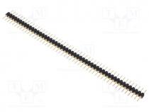 MK05.50G - Pin header, pin strips, male, PIN 50, turned contacts, straight