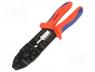 Tool  for crimping, non-insulated terminals, 0.5÷2.5mm2