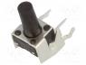Tact Switch - Microswitch TACT, 1-position, SPST-NO, 0.05A/12VDC, THT, 1.6N
