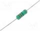 Power resistor - Resistor  wire-wound, THT, 470, 5W, 5%, Ø6.5x17.5mm, 300ppm/C