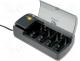   - Charger  for rechargeable batteries, Ni-MH, Plug  EU