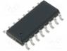 IC  analog switch, SPST-NO/NC, Channels 4, SO16, 3÷40VDC