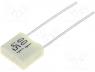   - Capacitor  polyester, 15nF, 63VAC, 100VDC, Pitch 5mm, 10%
