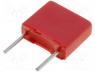   - Capacitor  polyester, 100nF, 63VAC, 100VDC, Pitch 5mm, 10%