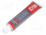 Silicone rubber, red, Application  sealed, tube, 80ml, Tmax 380C