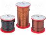 DNE1.00/0.25 - Coil wire, single coated enamelled, 1mm, 0,25kg, -65÷200C