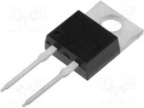 Power Diodes - Diode  rectifying, THT, 800V, 8A, Package  tube, TO220AC, 100ns