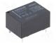 Relay  electromagnetic, SPST-NO, Ucoil  24VDC, 10A/250VAC, 200mW