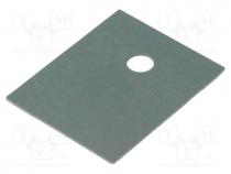   - Heat transfer pad  silicone, TO247, 0.4K/W, L  21mm, W  17mm, 10kV