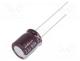 UPM2C3R3MPD - Capacitor  electrolytic, low impedance, THT, 3.3uF, 160VDC, 20%
