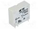   - Relay  electromagnetic, SPDT, Ucoil 24VDC, 8A/250VAC, 8A/24VDC, 8A