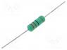 KNP05WS-0R22 - Resistor  wire-wound, THT, 220m, 5W, 5%, Ø6.5x17.5mm, 400ppm/C