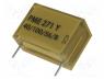 PME271Y447MR19T0 - Capacitor  paper, Y2, 4.7nF, 250VAC, Pitch  10.2mm, 20%, THT, 1kVDC