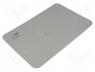 ESDMAT-CUTGREY - Bench mat, ESD, L  0.6m, W  0.4m, Thk  2mm, grey, Rsurf  5÷500M, 440C