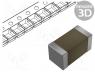 SMD capacitor - Capacitor  ceramic, MLCC, 22pF, 1kVDC, C0G, 5%, SMD, 1206