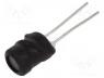 COIL0608-0.0047 - Inductor  wire, THT, 4.7uH, Ioper  5A, 22.94m, 20%, Ø7.5x9.5mm