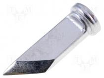  - Tip, knife, 6.2mm, for soldering iron,for soldering station