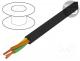 Cables - Wire  headset, stranded, 3x0,04mm2, OFC, Shielding  unshielded