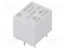 Relay  electromagnetic, SPST-NO, Ucoil  12VDC, 10A/250VAC, 15A