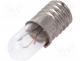 Lamp miniature - Filament lamp  miniature, E5,5, 24VDC, 50mA, Bulb  cylindrical