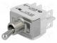 Switch  toggle, Pos  3, DP3T, ON-OFF-ON, 10A/250VAC, -20÷55C
