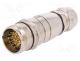 PXMBNI23FIM19ASC - Connector  M23, plug, PIN  19(3+16), male, soldering, for cable