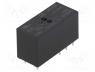   - Relay  electromagnetic, DPDT, Ucoil  12VDC, 8A/250VAC, 8A/24VDC, 8A