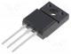 Transistor  N-MOSFET, unipolar, 500V, 8A, 58W, TO220FP