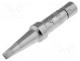 Tip, chisel, 2.4x0.8mm, 480C, for soldering iron