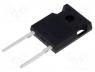 Power Diodes - Diode  rectifying, THT, 600V, 30A, tube, Ifsm  325A, TO247-2, 125W