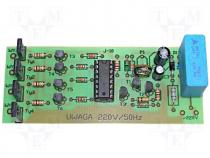 Circuit do-it-yourself kit light tube 230VAC