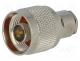 NC-001 - Plug, N, male, straight, RG58, 5.5mm, soldering,clamp, for cable