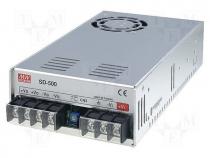 SD-500L-48 - Converter  DC/DC, 504W, Uin  19÷72V, Uout  48VDC, Iout  10.5A, 1150g