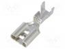 Terminal Connector - Tip  flat, 6.3mm, 0.8mm, female, 1.5÷2.5mm2, crimped, for cable