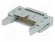 AWHP-16P - Plug, IDC, male, PIN  16, IDC, for ribbon cable, 1.27mm, gold-plated