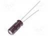Capacitor  electrolytic, low impedance, THT, 47uF, 16VDC, Ø5x11mm