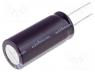   - Capacitor  electrolytic, THT, 100uF, 6.3VDC, Ø6.3x7mm, Pitch  2.5mm