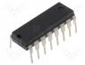Integrated circuit, 7 segm. decoder/driver LCD DIP16