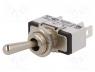 636H/2 - Switch  toggle, Pos  2, SPDT, ON-ON, 15A/250VAC, 15A/12VDC, -20÷55C
