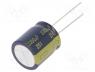 Capacitor  electrolytic, low impedance, THT, 3300uF, 25VDC, 20%