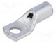 Terminal Connector - Tip  ring tube, M10, 50mm2, crimped, for cable, tinned, L  49mm