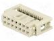 IDC Connector - Plug, IDC, female, PIN  14, for ribbon cable, 1.27mm, Layout  2x7