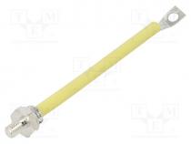 Power Diodes - Diode  stud rectifying, 1.6kV, 1.5V, 94A, anode to stud, E12, M8