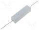 AX15W-100R - Resistor  wire-wound, cement, THT, 100, 15W, 5%, 12.5x12.5x49mm
