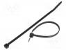 BMN3048 - Cable tie, L  300mm, W  4.8mm, polyamide, 220N, black, Ømax  76mm