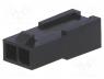 MX-43640-0201 - Plug, wire-wire, male, Micro-Fit 3.0, 3mm, PIN  2, w/o contacts