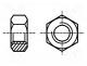 Nut - Nut, hexagonal, M2,5, 0.45, steel, Plating  zinc, H  2mm, 5mm, BN  109